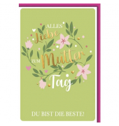 Muttertagskarte 16030 bunt