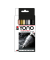  YONO METALLIC Acrylstifte-Set farbsortiert 1,5 - 3,0 mm