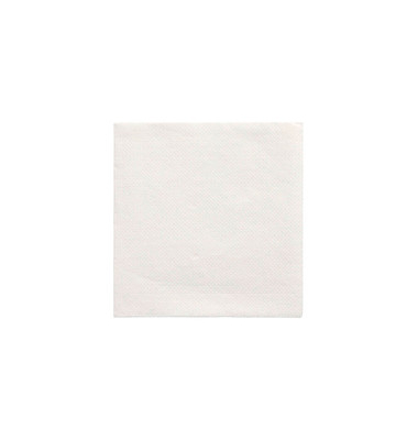 Servietten Daily Collection weiß 2-lagig 12,0 x 12,0 cm