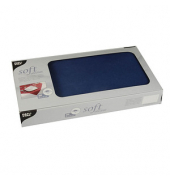 20 PAPSTAR Tischdecken soft selection 82330 dunkelblau 80,0 x 80,0 cm