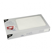20 PAPSTAR Tischdecken soft selection 82332 weiß 80,0 x 80,0 cm