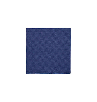 Servietten Daily Collection dunkelblau 2-lagig 12,0 x 12,0 cm Servietten Daily Collection dunkelblau 2-lagig 12,0 x 12,0 cm