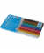 Buntstifte-Set Donau 3810002-99, farbig sortiert, sechskant, Etui  Metall