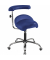 Sitzhocker 09729 A20, blau, mit Rollen, höhenverstellbar, bis 120kg