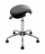Sitzhocker 04140 Assistant Basic, schwarz, mit Bodengleitern, höhenverstellbar, bis 120kg