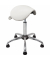 Sitzhocker 04141 Assistant Basic, weiß, mit Bodengleitern, höhenverstellbar, bis 120kg