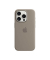 Silikon Case mit MagSafe Handy-Cover für Apple iPhone 15 Pro tonbraun