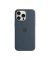 Silikon Case mit MagSafe Handy-Cover für Apple iPhone 15 Pro Max sturmblau