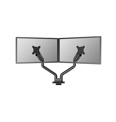 Monitor-Halterung DS70S-950BL2 NEXT One schwarz für 2 Monitore, Tischbohrung, Tischklemme