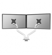 Monitor-Halterung DS70S-950WH2 NEXT One weiß für 2 Monitore, Tischbohrung, Tischklemme