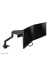 Monitor-Halterung DS75S-950BL2 NEXT One schwarz für 2 Monitore, Tischbohrung, Tischklemme