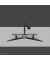 Monitor-Halterung DS75S-950BL2 NEXT One schwarz für 2 Monitore, Tischbohrung, Tischklemme