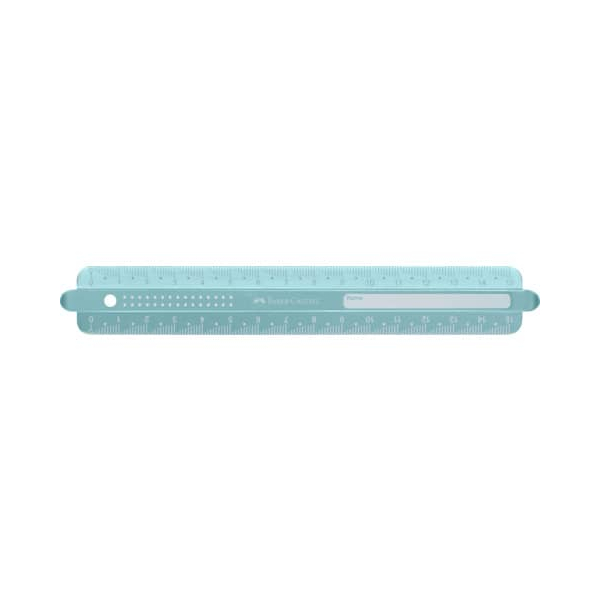 6 Stück Faber-Castell Lineal Sparkle, 15cm, sortiert 4005401720157 Faber-Castell