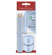 Schreibset 5-tlg. Grip 2001 sky blue