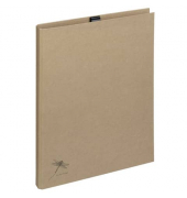Klemmbrettmappe Pur 44010-11, A4, natur, recycelbarem Kraftkarton