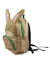 Kinderrucksack 7290842-93, Hase Pl&uuml;sch, mit Rei&szlig;verschluss