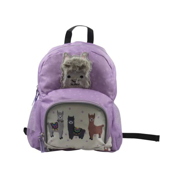 PBs Kinderrucksack 7290842-95, Lama Plüsch, mit Reißverschluss 9004546533061 PBs