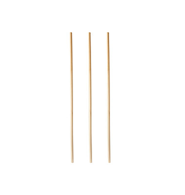 100 PAPSTAR Strohhalme pure braun