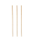 100 PAPSTAR Strohhalme pure braun