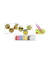 URSUS Diamond Painting Sticker-Set Smileys mehrfarbig