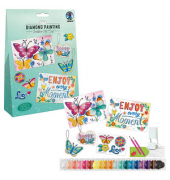 Diamond Painting 6x Motive Joy mehrfarbig