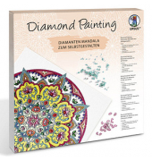 URSUS Diamond Painting Mandala mehrfarbig