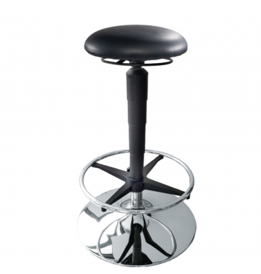Sitzhocker 09300 Assistant Pro A12, schwarz, höhenverstellbar, bis 120kg