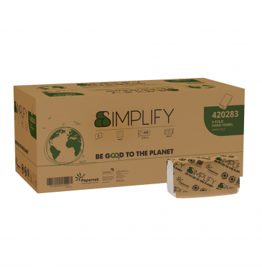 Papernet Falthandtuch Simplify 420283 2lg. 10x206Bl.