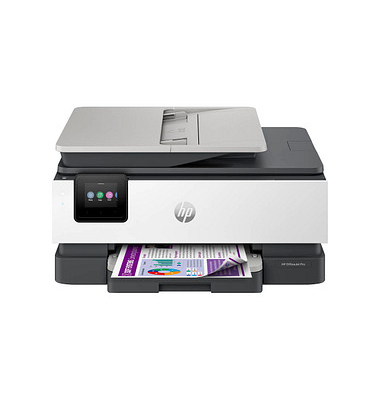 OfficeJet Pro 8132e All-in-One 4 in 1 Tintenstrahl-Multifunktionsdrucker grau, HP Instant Ink-fähig