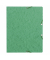 Eckspannmappe - 55463E, Din A4 gr&uuml;n Karton 350g, f&uuml;r ca. 250 Blatt  (80 g/m&sup2;)