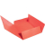 Eckspannmappe - 55465E, A4 rot Karton 350g, f&uuml;r ca. 250 Blatt  (80 g/m&sup2;)