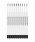 Westcott Kugelschreibermine G2 E-733493 00 Kunststoff sw 10St.