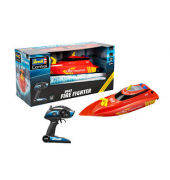 RC Feuerlöschboot Ferngesteuertes Speedboot rot  Ferngesteuertes Speedboot