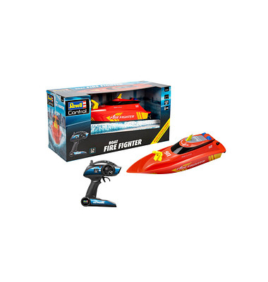 RC Feuerlöschboot Ferngesteuertes Speedboot rot  Ferngesteuertes Speedboot