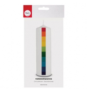 Wachsfolien mehrfarbig Regenbogen-Set