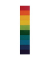 Wachsfolien mehrfarbig Regenbogen-Set