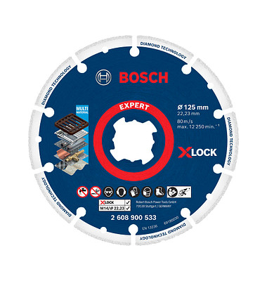 Trennscheibe EXPERT Diamond Metal Wheel X-LOCK