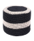 Makramee Garn schwarz Bands