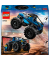 City 60402 Blauer Monstertruck Bausatz