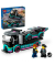City 60406 Autotransporter mit Rennwagen Bausatz
