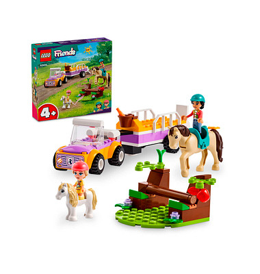 Friends 42634 Pferde- und Pony-Anhänger Bausatz
