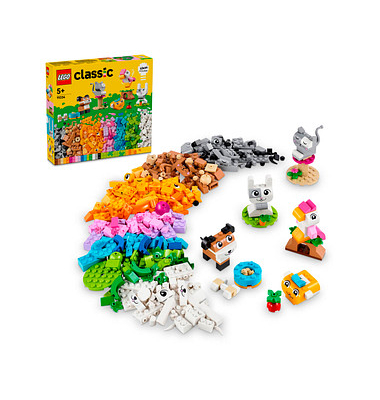 Classic 11034 Kreative Tiere Bausteine