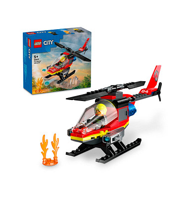 City 60411 Feuerwehrhubschrauber Bausatz