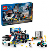 City 60418 Polizeitruck mit Labor Bausatz