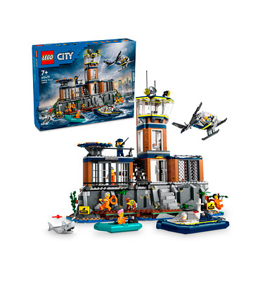 City 60419 Polizeistation auf der Gefängnisinsel Bausatz