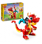 Creator 3in1 31145 Roter Drache Bausatz