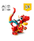 Creator 3in1 31145 Roter Drache Bausatz