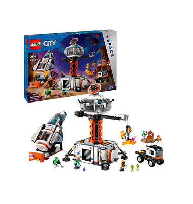 City Space 60434 Raumbasis mit Startrampe Bausatz