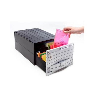 CD-DVD-Box schwarz CD-DVD-Box schwarz