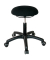 Hocker 09100 Assistant Basic, schwarz, mit Rollen, höhenverstellbar, bis 120kg